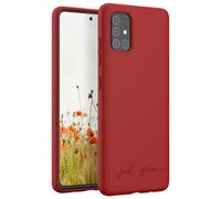 Coque pour Samsung Galaxy A51 Natura Eco-conçue Rouge Just Green