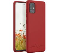 Coque pour Samsung Galaxy A51 Natura Eco-conçue Rouge Just Green