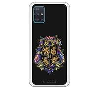 Coque pour Samsung Galaxy A51 officielle Harry Potter Poudlard Floral pour protéger votre téléphone portable Coque en silicone souple sous licence officielle Harry Potter.