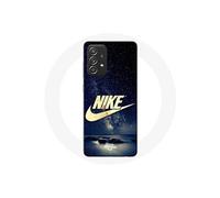 Coque - Nike - Samsung Galaxy A52 5G - Logo Doré - Nuit Étoilée - Souple