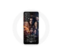 Coque pour Samsung Galaxy A52 Game of Thrones Saison 8 Le Trône de Fer L'affiche de L'équipage Logo Aigle Gris