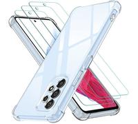 Coque pour Samsung Galaxy A53 5G - RASENA - Transparent - Souple - Antichoc - Verre Trempé 9H