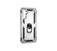 Coque pour Samsung Galaxy A54 5G Antichoc Hybride Bague Support Magnétique Argent