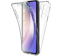 Coque Pour Samsung Galaxy A54 5G,Coque 360 Protection Intégral Arrière Rigide Avant Souple Transparent.