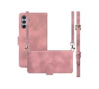 imoshion imoshion Etui de téléphone portefeuille avec cordon Samsung Galaxy A54 (5G) Rose Rose