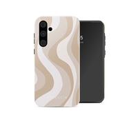 Selencia Selencia Coque arrière Vivid Tough Samsung Galaxy A55 Desert Waves Beige Multicolore