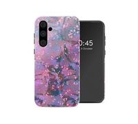 Coque pour Samsung Galaxy A55 (5G) Plastique Fresh Paint Flower Orange