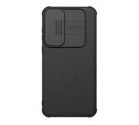 Nillkin CamShield Coque magnétique compatible avec Samsung Galaxy A55 - Compatible avec MagSafe - Coque arrière coulissante pour appareil photo - Protection supplémentaire de l'appareil photo - Noir