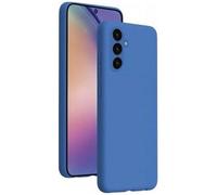 Coque pour Samsung Galaxy A55 5G Silicone SoftTouch Antichocs Bleu
