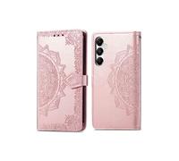 Coque pour Samsung Galaxy A55 (5G) Similicuir Rose