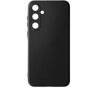 Coque pour Samsung Galaxy A55 Caméra Protégée Silicone Mat Fin Noir