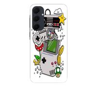 Coque Pour Samsung galaxy A55 Consoles nintendo vintage old school