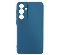 Coque pour Samsung Galaxy A55 Soft Touch Mat Silicone Flexible Bleu nuit