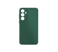 Coque pour Samsung Galaxy A55 Soft Touch Mat Silicone Flexible Vert Foncé
