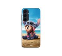 Coque de téléphone - MANIACASE - Samsung galaxy A55 - Silicone - Souple - Motif Stitch et Moana Kakamora