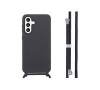 imoshion Coque en silicone avec cordon pour Samsung Galaxy A56 - Noir