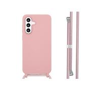 imoshion Coque en silicone avec cordon pour Samsung Galaxy A56 - Sand Pink