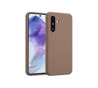 Coque pour Samsung Galaxy A56 (5G),Samsung Galaxy A36 en silicone Marron clair