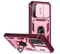 Coque pour Samsung Galaxy A56 Bague Magnétique Protection caméra Bordeaux