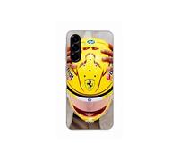 Coque Pour Samsung Galaxy A56 Hamilton 44 Casque Ferrari Official