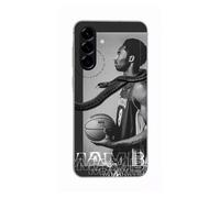 Coque - Maniacase - Samsung Galaxy A56 - Silicone - Noir - Black Mamba Mentality