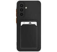 Coque pour Samsung Galaxy A56 Porte-carte Souple Anti-traces Noir