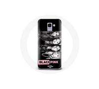 Coque pour Samsung Galaxy A6 2018 Blackpink Square One Album Affiche Chanson BOOMBAYAH