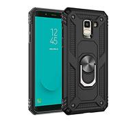 Coque pour Samsung Galaxy A6,360 degrés Support rotatif à Coque pour Samsung SM-A600AZ Galaxy A6 2018 / SM-A600F/DS SM-A600G/DS SM-A600FN/DS SM-A600FN SM-A600FZ SM-A600N Coque Housse Etui Cover Black
