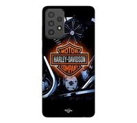 Coque Pour Samsung Galaxy A72 Motorcycles Harley Davidson Logo Maniacase