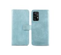 Coque pour Samsung Galaxy A72 Similicuir Bleu clair