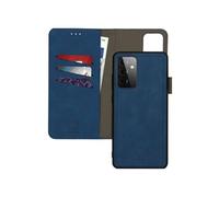 Coque pour Samsung Galaxy A72 Similicuir Bleu foncé