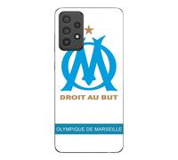 Coque Pour Samsung Galaxy A73 Logo Om Olympique De Marseille Blanc Fond Maniacase