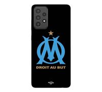 Coque Pour Samsung Galaxy A73 Logo Om Olympique De Marseille Noire Fond Maniacase