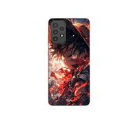 Coque Pour Samsung Galaxy A73 One piece Luffy énervé art manga anime