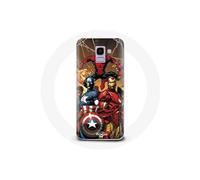 Coque pour Samsung Galaxy A8 2018 Avengers invaders Anciens soldats