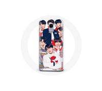 Coque pour Samsung Galaxy A8 2018 BTS Affiche Memebers Cadeau de Noël 2023