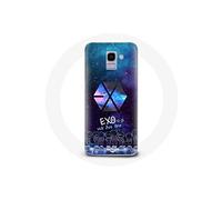 Coque pour Samsung Galaxy A8 2018 Exo Groupe K-pop Logo we are one