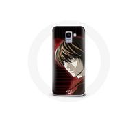 Coque pour Samsung Galaxy A8 2018 Light Yagami Death Note Anime Manga