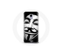 Coque pour Samsung Galaxy A8 2018 Nous sommes légion masque anonyme