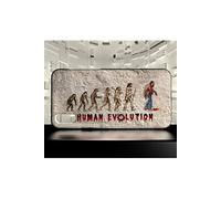 Coque pour Samsung Galaxy A90 5G Human Evolution Horror fun Zombie 17