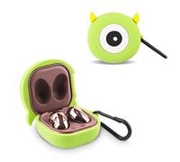 Coque pour Samsung Galaxy Buds2 Pro (2022), Galaxy Buds 2 (2021), Galaxy Buds Pro (2021), Galaxy Buds Live (2020), XMBYGY Housse en Silicone avec Porte-clés pour écouteurs Galaxy Buds (MrQ)