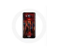 Coque pour Samsung Galaxy Grand Prime Stranger Things Affiche Equipages Fan Art Saison 4