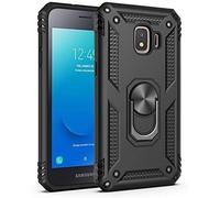 Coque Pour Samsung Galaxy J2 Core 2018, Étui Protection Tpu Souple Durable Avec Support De 360°Rotation Anneau [Support De Voiture Magnétique][Protection Antichoc][Armor Box] Coque,