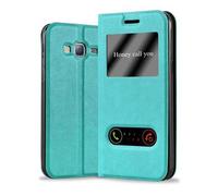 Coque pour Samsung Galaxy J3 2016 Housse Portefeuille Etui Protection Case