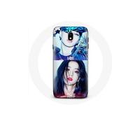 Coque pour Samsung Galaxy J3 2017 Blackpink Groupe K-pop Filles Lisa et Jisoo Lovesick girls poster the album