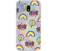 Coque pour Samsung Galaxy J3 2017 Hybride Holographique Wow - Fabriqué en France Bigben