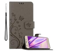 Coque pour Samsung Galaxy J3 2018 Housse Etui Protection Floral Pochette Case