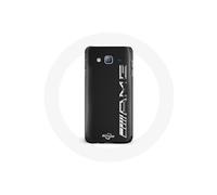 Coque pour samsung galaxy J3 Amg Logo Carbone Texture