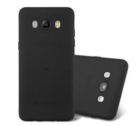 cadorabo Coque pour Samsung Galaxy J5 2016 en Frost Noir - Housse Protection Souple en Silicone TPU avec Anti-Choc et Anti-Rayures - Ultra Slim Fin Gel Case Cover Bumper