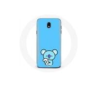 Coque pour Samsung Galaxy J5 2017 Bangtan BTS BT21 Koya RM Fond Bleu